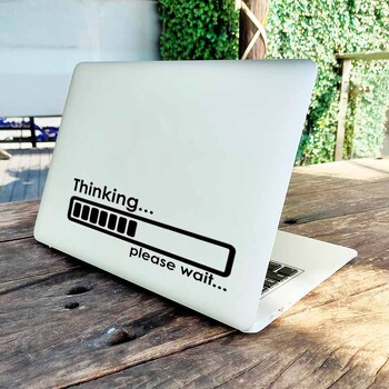 Think Progress Bar Laptop Cover Sticker for MacBook Pro 16\