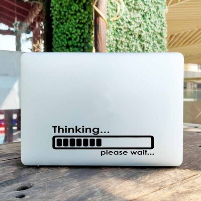 „Think Progress Bar“ nešiojamojo kompiuterio dangtelio lipdukas, skirtas „MacBook Pro“ 16 colių „Air Retina“ 11 13 15 colių „Mac Book Skin“ 14 HP „Pavilion“ nešiojamojo kompiuterio lipdukas