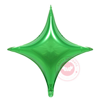 Balon cu stea cu 4 colțuri, argintiu, aur trandafir, pentru copii, decorare pentru petrecerea de mulți ani, cadou Jucărie clasică, Globo de aer pentru bebeluși