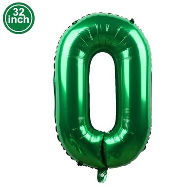 Balón 0 Číselné balóny Divoký Jeden Zelený Guľa Modrý Obrázok 0 Narodeninový Veľký Veľký 32 palcov Červená Ruža Zlatý Strieborný Čierny Farebný