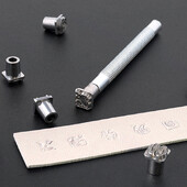 NUBECOM alati za ispis raznih uzoraka na koži, ručno rađeno stajanje, praktične rukotvorine od kože „uradi sam“, kalup za utiskivanje, alat za rezbarenje