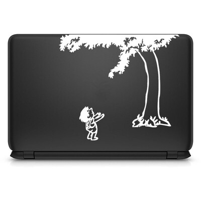 Little Newton A vonzás törvénye Laptop matrica Macbook Decal Pro 16" Air Retina 11 12 13 15 hüvelykes Mac Book Notebook Skinhez