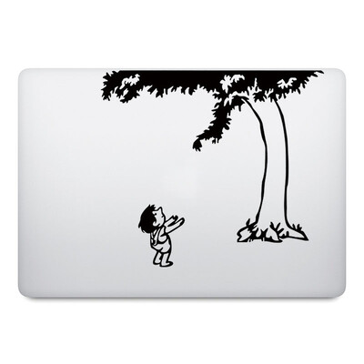 Little Newton A vonzás törvénye Laptop matrica Macbook Decal Pro 16" Air Retina 11 12 13 15 hüvelykes Mac Book Notebook Skinhez