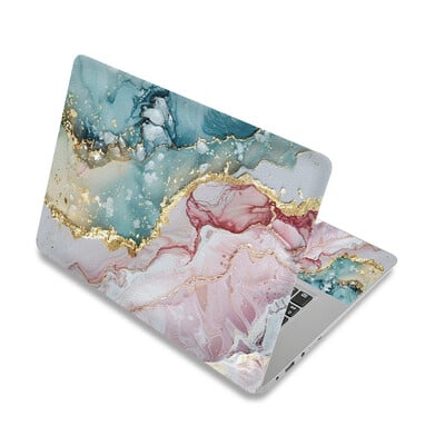 Nešiojamojo kompiuterio lipdukas, 10–17 colių nešiojamojo kompiuterio universalus lipdukas, tinkantis 12 colių 13 colių 14 colių 15 colių 15,6 colio, dulkėms atsparus vandeniui daugkartinis – marmuras