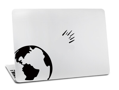 Space Rocket for apple Θήκη αυτοκόλλητου σχεδίου για Macbook Air 11 13 Pro 13 15 Retina Laptop Notebook Υπολογιστής Vinyl Decal