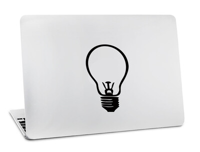 Autocolant Sykiila pentru Macbook Air 11 13 Pro13 15 Retina 12 Laptop Computer Vinyl Decal Black Light Skin Juice Cover Art Lamp