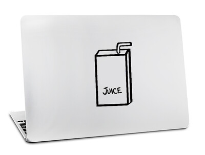 Autocolant Sykiila pentru Macbook Air 11 13 Pro13 15 Retina 12 Laptop Computer Vinyl Decal Black Light Skin Juice Cover Art Lamp