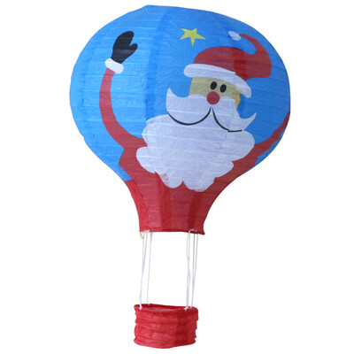 12 inch 30 cm DIY agățat balon cu aer cald Lanterne de hârtie reutilizabile lămpi de petrecere cu bile decor Halloween Crăciun nuntă ziua de naștere