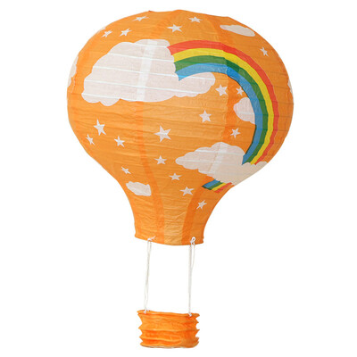 12 inch 30 cm DIY agățat balon cu aer cald Lanterne de hârtie reutilizabile lămpi de petrecere cu bile decor Halloween Crăciun nuntă ziua de naștere