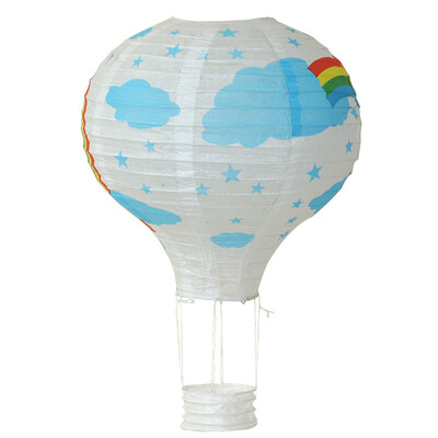 12 inch 30 cm DIY agățat balon cu aer cald Lanterne de hârtie reutilizabile lămpi de petrecere cu bile decor Halloween Crăciun nuntă ziua de naștere