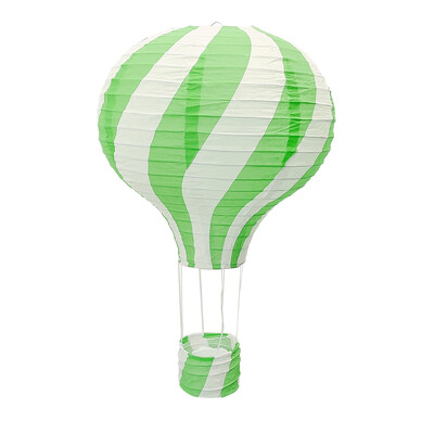 Varavīksnes karstā gaisa balons Krāsains laternas salokāms piekārts grozs Festivāla papīra laterna DIY dzimšanas dienas kāzu ballītes dekorēšana