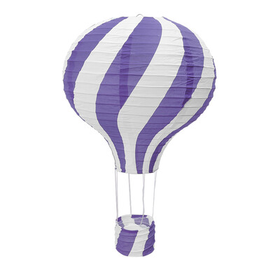 Varavīksnes karstā gaisa balons Krāsains laternas salokāms piekārts grozs Festivāla papīra laterna DIY dzimšanas dienas kāzu ballītes dekorēšana