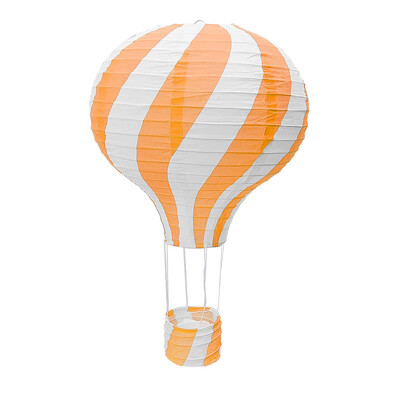 Varavīksnes karstā gaisa balons Krāsains laternas salokāms piekārts grozs Festivāla papīra laterna DIY dzimšanas dienas kāzu ballītes dekorēšana