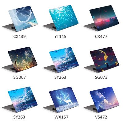 DIY egyedi bőr akvarell laptop matrica laptop bőr 12/13/14/15/17 hüvelykes MacBook Dell HP Lenovo stb. Laptop Skin Decorathoz