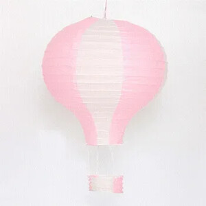 30 εκ. Άγιος Βασίλης Άλκη Χιονονιφάδα Φανάρι με αερόστατο χάρτινο φαναράκι παιδικό κρεμαστό πάρτι γενεθλίων Χριστουγεννιάτικη διακόσμηση γάμου