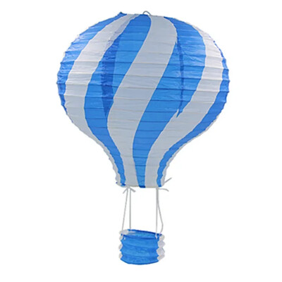 30 εκ. Άγιος Βασίλης Άλκη Χιονονιφάδα Φανάρι με αερόστατο χάρτινο φαναράκι παιδικό κρεμαστό πάρτι γενεθλίων Χριστουγεννιάτικη διακόσμηση γάμου