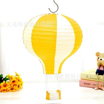 30 εκ. Άγιος Βασίλης Άλκη Χιονονιφάδα Φανάρι με αερόστατο χάρτινο φαναράκι παιδικό κρεμαστό πάρτι γενεθλίων Χριστουγεννιάτικη διακόσμηση γάμου