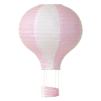 30 cm-es hőlégballon park vidámpark bevásárlóközpont óvodai dekoráció papír lámpák esküvői kültéri összecsukható dekoráció