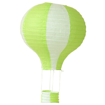 30 cm-es hőlégballon park vidámpark bevásárlóközpont óvodai dekoráció papír lámpák esküvői kültéri összecsukható dekoráció