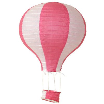 30 cm-es hőlégballon park vidámpark bevásárlóközpont óvodai dekoráció papír lámpák esküvői kültéri összecsukható dekoráció