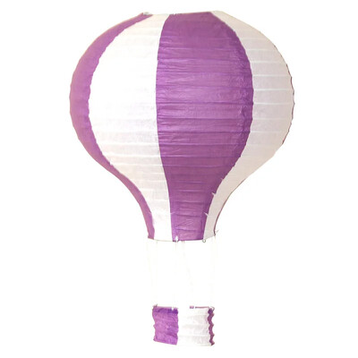 30 cm-es hőlégballon park vidámpark bevásárlóközpont óvodai dekoráció papír lámpák esküvői kültéri összecsukható dekoráció