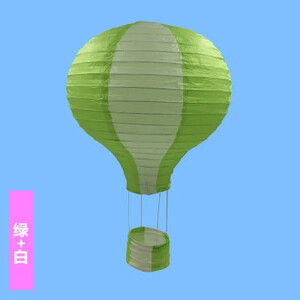 1 τμχ 40cm Santa Claus Elk Rainbow Hot Air Balloon 16 ιντσών Χάρτινο Φανάρι Φανάρι οροφής Χριστουγεννιάτικο Διακόσμηση Γάμου