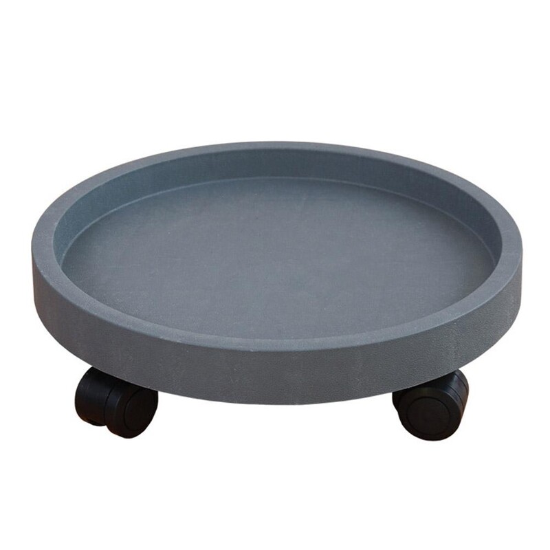 2024 m. Naujas plastikinis universalus ratukas vazono važiuoklė, lėkštė Sodo nuimami ratai, reikmenys augalų sodas B8O4