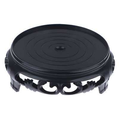 Naujas standus PP plastikinis vandens padėklo dugnas, sultingas gėlių vazono dėklo sėdynė sustorintas juodas plastikinis pakeltas gėlių padėklo stendas