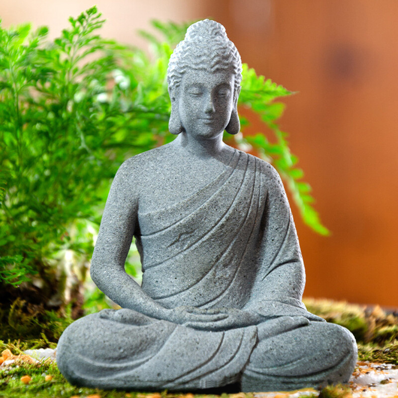 Budos puošmena Dekoratyvinė žuvies statulos figūrėlė Mažos darbalaukio mini dekoracijos