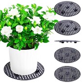 20/30 CM Podos augu statīvs ventilējams plastmasas augu podu līmenis lifts grīdas klāja aizsargs puķu poda pamatne dārzkopības rīks