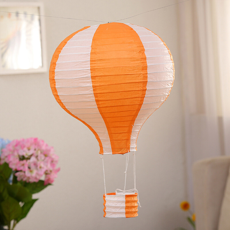 12" sklopivi dugin balon s toplim zrakom, papirnati lampion, dekoracija za vjenčanje, rođendan