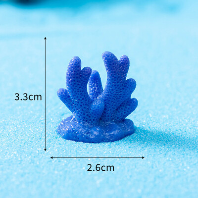 Figūrėlės Miniatiūros Imituoti koralų lukštai Mikro kraštovaizdžio papuošalai akvariumo dekoravimui Namų dekoras Akvariumo priedai