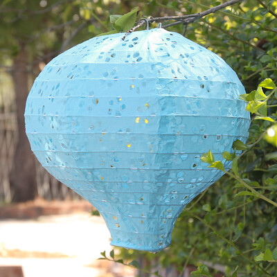 20 cm-es hőlégballon papír üreges papír lámpás szivárvány lámpás dekoráció gyerekeknek születésnapi parti kellékek esküvői otthoni parti dekoráció