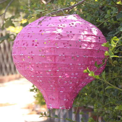 20 cm-es hőlégballon papír üreges papír lámpás szivárvány lámpás dekoráció gyerekeknek születésnapi parti kellékek esküvői otthoni parti dekoráció