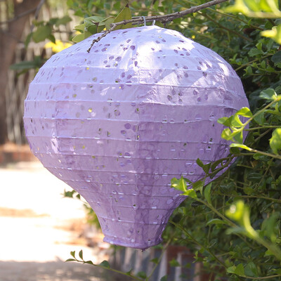 20 cm-es hőlégballon papír üreges papír lámpás szivárvány lámpás dekoráció gyerekeknek születésnapi parti kellékek esküvői otthoni parti dekoráció