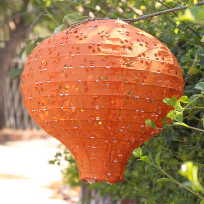 20 cm-es hőlégballon papír üreges papír lámpás szivárvány lámpás dekoráció gyerekeknek születésnapi parti kellékek esküvői otthoni parti dekoráció