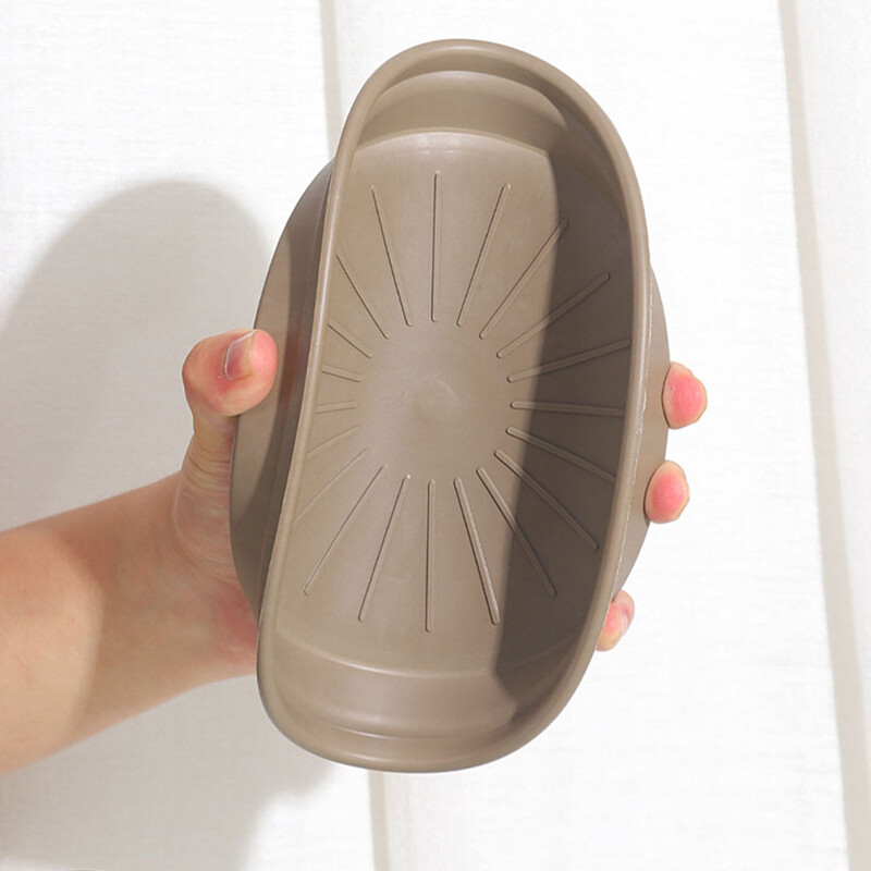 6 vnt 13/15.3/19CM Plastikiniai apvalūs augalų lėkštės Lašėjimo padėklai Pagrindo lėkštės Patvarios vidaus lauko namų sodo gėlių vazonų reikmenys