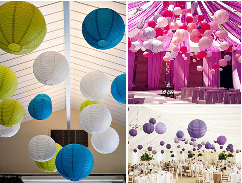 Vodootporna tkanina u 9 boja kineski lampioni vjenčanje tržni centar škola Aktivnosti na otvorenom rođendanska zabava Blagdanska dekoracija najlonski lampioni