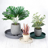 Vazono padėklas, apvalus kilnojamas sėjamosios lėlytės vežimėlio padėklas lauke patalpų medžių gėlių sodintuvo stovas vidaus lauko sodas