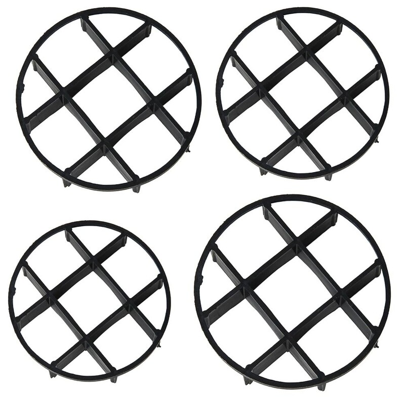 Gėlių vazonų laikiklis Daugkartinio naudojimo tinklinis padas, apvalus sėjamosios, atraminės augalus šaknų puvinio prevencijos sodo įrankiai