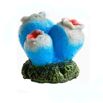 Acvariu Formă Vulcan Pompă de oxigen Rezervor de pește Ornament-Decoruri cu bule de aer