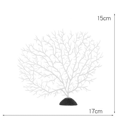 Simulácia akvária Aquascape Plastová dekorácia akvária s koralovým stromom
