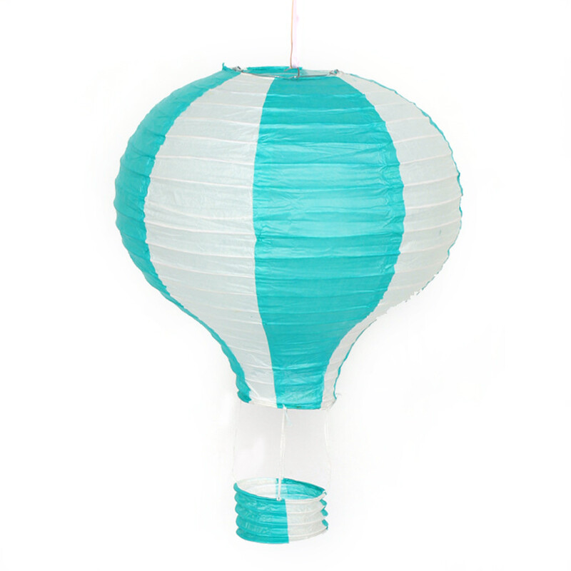 Dugine papirnate lampione Ukrasi od balona na vrući zrak za vjenčanje, rođendan, božićnu zabavu, paket dekoracija
