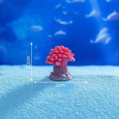 Slatke mini umjetne morske životinje Ribe Koralj DIY mikro ukrasi krajolika za akvarijske akvarijume Dodaci Dekoracije