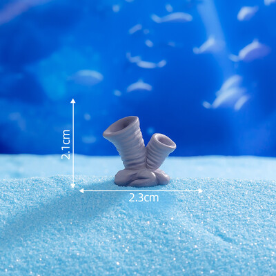 Slatke mini umjetne morske životinje Ribe Koralj DIY mikro ukrasi krajolika za akvarijske akvarijume Dodaci Dekoracije