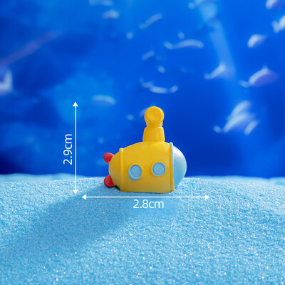 Slatke mini umjetne morske životinje Ribe Koralj DIY mikro ukrasi krajolika za akvarijske akvarijume Dodaci Dekoracije