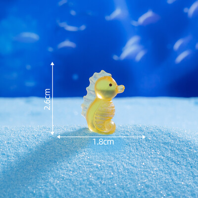 Slatke mini umjetne morske životinje Ribe Koralj DIY mikro ukrasi krajolika za akvarijske akvarijume Dodaci Dekoracije