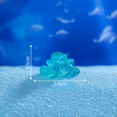 Slatke mini umjetne morske životinje Ribe Koralj DIY mikro ukrasi krajolika za akvarijske akvarijume Dodaci Dekoracije