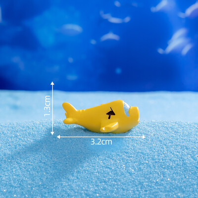 Slatke mini umjetne morske životinje Ribe Koralj DIY mikro ukrasi krajolika za akvarijske akvarijume Dodaci Dekoracije