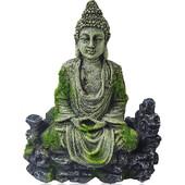 Statuia lui Buddha Meșteșuguri din rășină, pești, creveți, acvariu, acvariu, peisagistic, ornament de decorare